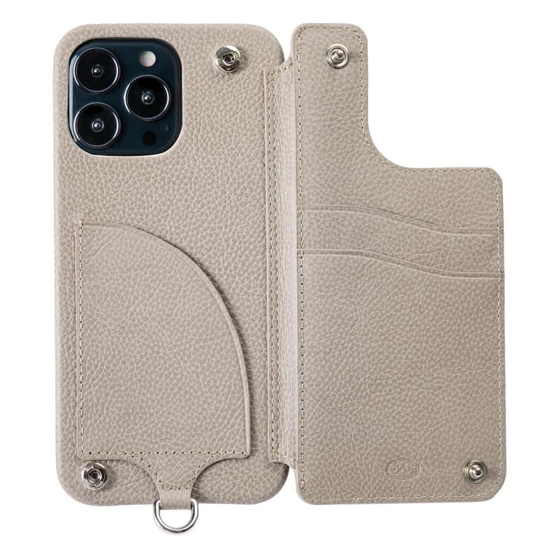 iPhone14用ケース POCHE FLAT POCHE FLAT CROCO iPhone14【iPhone16e兼用可能】